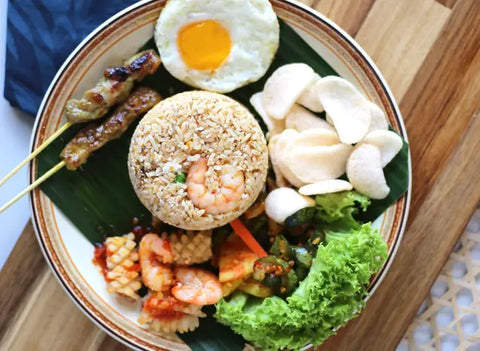 Traditional Seafood Fried Rice (Nasi Goreng Makanan Laut)