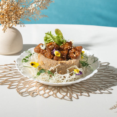 Stewed Spare Ribs in Yam Ring with Jingdu Sauce